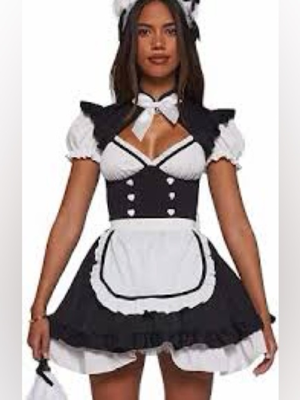 Dolls Kill x Trickz n’ Treatz | New Maid mini dress costume Women’s size XS TAIL